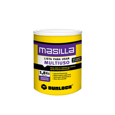 Masilla Durlock LPU 1.8 KG